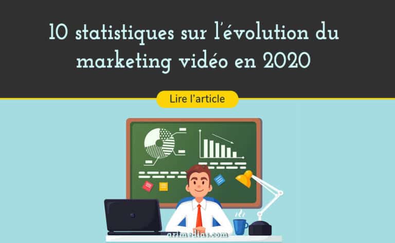 10 statistique sur l'évolution du marketing vidéo en 2020
